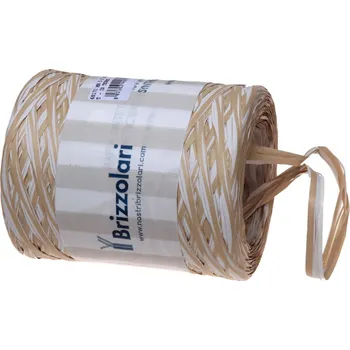 Stuha Poly Rafia dvoubarevná 200 m, sl. kost. 68170/25, lýko