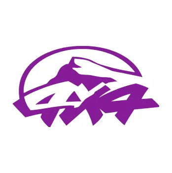 Polep vozidla SAMOLEPKA 4x4 varianta 005 (14 - fialová) NA AUTO, NÁLEPKA, FÓLIE, POLEP, TUNING, VLASTNÍ TEXT, TISK, AUTOSAMOLEPKY.cz, POLEPY, OBRÁZEK, LOGO, SAMOLEPKY