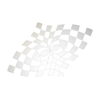 Polep vozidla SAMOLEPKA Šachovnice 043 (82 - odrazková reflexní bílá) NA AUTO, NÁLEPKA, FÓLIE, POLEP, TUNING, VLASTNÍ TEXT, TISK, AUTOSAMOLEPKY.cz, POLEPY, OBRÁZEK, LOGO, SAMOLEPKY