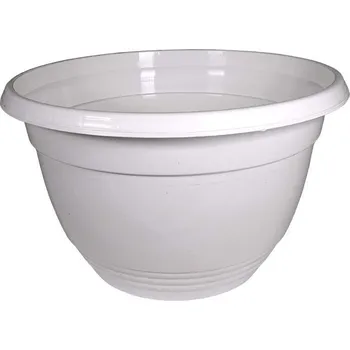 Květináč Ampule TCA - 25 cm. závěsná bí