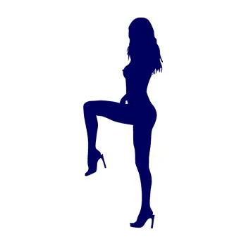 Polep vozidla Erotická žena 006 levá (23 - tmavě modrá) SAMOLEPKA NA AUTO, NÁLEPKA, FÓLIE, POLEP, TUNING, VLASTNÍ TEXT, TISK, AUTOSAMOLEPKY.cz, POLEPY, OBRÁZEK, LOGO, 3D STICKERS