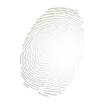 Samolepící dekorace SAMOLEPKA Otisk prstu 001 pravá (82 - odrazková reflexní bílá) NA AUTO, NÁLEPKA, FÓLIE, POLEP, TUNING, VLASTNÍ TEXT, TISK, AUTOSAMOLEPKY.cz, POLEPY, OBRÁZEK, LOGO, SAMOLEPKY