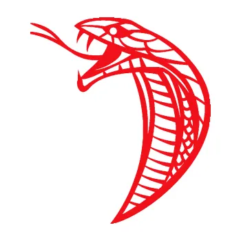 Samolepící dekorace SAMOLEPKA Cobra 005 levá (10 - červená) NA AUTO, NÁLEPKA, FÓLIE, POLEP, TUNING, VLASTNÍ TEXT, TISK, AUTOSAMOLEPKY.cz, POLEPY, OBRÁZEK, LOGO, SAMOLEPKY