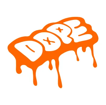 Polep vozidla SAMOLEPKA Dope (73 - Fluorescentní oranžová) NA AUTO, NÁLEPKA, FÓLIE, POLEP, TUNING, VLASTNÍ TEXT, TISK, AUTOSAMOLEPKY.cz, POLEPY, OBRÁZEK, LOGO, SAMOLEPKY