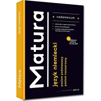 Cizí jazyk Vademecum matura - język niemiecki - 2017 Czarne - Praca zbiorowa