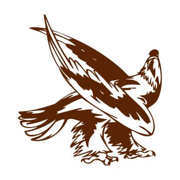 Samolepicí dekorace na vozidlo Predators 049 pravá (15 - hnědá) SAMOLEPKA NA AUTO, NÁLEPKA, FÓLIE, POLEP, TUNING, VLASTNÍ TEXT, TISK, AUTOSAMOLEPKY.cz, POLEPY, OBRÁZEK, LOGO, 3D STICKERS