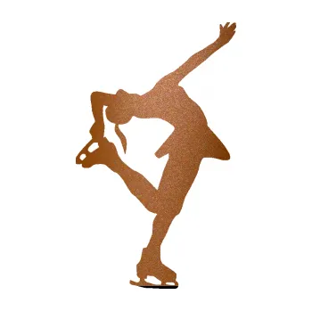 Polep vozidla SAMOLEPKA Krasobruslení 001 pravá krasobruslařka (44 - měděná metalíza) NA AUTO, NÁLEPKA, FÓLIE, POLEP, TUNING, VLASTNÍ TEXT, TISK, AUTOSAMOLEPKY.cz, POLEPY, OBRÁZEK, LOGO, SAMOLEPKY