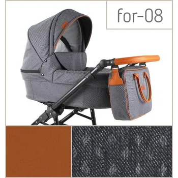 Kočárek Kombinovaný kočárek 2v1 Adbor Fortte 2019 08