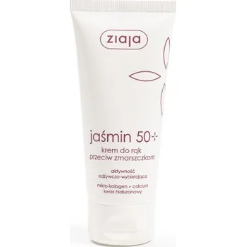 Tělová kosmetika Ziaja Krém na ruce omlazující Jasmín 50+ 50ml