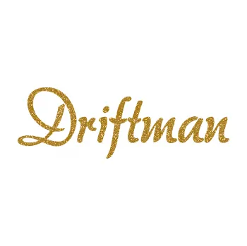 Polep vozidla SAMOLEPKA Driftman nápis (92 - Ultra Metalic zlatá) NA AUTO, NÁLEPKA, FÓLIE, POLEP, TUNING, VLASTNÍ TEXT, TISK, AUTOSAMOLEPKY.cz, POLEPY, OBRÁZEK, LOGO, SAMOLEPKY