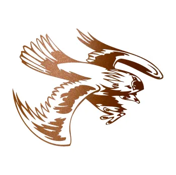 Samolepicí dekorace na vozidlo Predators 016 pravá (44 - měděná metalíza) SAMOLEPKA NA AUTO, NÁLEPKA, FÓLIE, POLEP, TUNING, VLASTNÍ TEXT, TISK, AUTOSAMOLEPKY.cz, POLEPY, OBRÁZEK, LOGO, 3D STICKERS