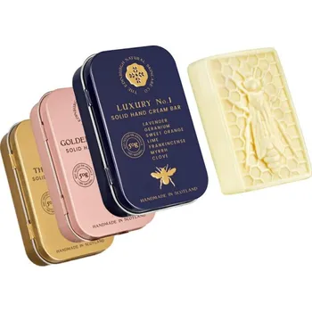 Péče o ruce THE EDINBURGH NATURAL SKINCARE COMPANY Trio tuhých krémů na ruce, EDINBURGH SKINCARE, 3x50g