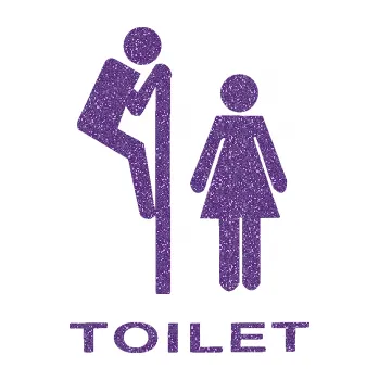 Samolepící dekorace Interiér 013 - Toilet (87 - Ultra Metalic fialová) SAMOLEPKA NA AUTO, NÁLEPKA, FÓLIE, POLEP, TUNING, VLASTNÍ TEXT, TISK, AUTOSAMOLEPKY.cz, POLEPY, OBRÁZEK, LOGO, 3D STICKERS