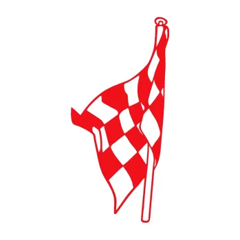 Polep vozidla SAMOLEPKA Šachovnice 058 (10 - červená) NA AUTO, NÁLEPKA, FÓLIE, POLEP, TUNING, VLASTNÍ TEXT, TISK, AUTOSAMOLEPKY.cz, POLEPY, OBRÁZEK, LOGO, SAMOLEPKY