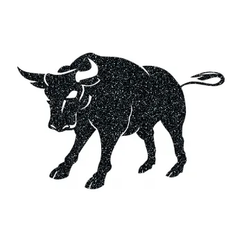 Samolepící dekorace Býk 004 levá (85 - Ultra Metalic černá) SAMOLEPKA NA AUTO, NÁLEPKA, FÓLIE, POLEP, TUNING, VLASTNÍ TEXT, TISK, AUTOSAMOLEPKY.cz, POLEPY, OBRÁZEK, LOGO, 3D STICKERS