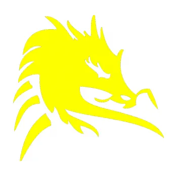 Samolepicí dekorace na vozidlo Dragon 044 pravá (05 - žlutá citron) SAMOLEPKA NA AUTO, NÁLEPKA, FÓLIE, POLEP, TUNING, VLASTNÍ TEXT, TISK, AUTOSAMOLEPKY.cz, POLEPY, OBRÁZEK, LOGO, 3D STICKERS