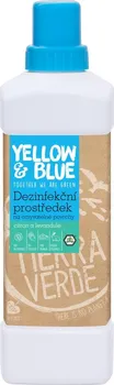 Čisticí prostředek do koupelny a kuchyně Yellow & Blue Dezinfekční prostředek na omyvatelné povrchy citron a levandule 1 l