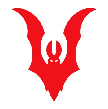 Samolepící dekorace SAMOLEPKA Netopýr 005 (10 - červená) NA AUTO, NÁLEPKA, FÓLIE, POLEP, TUNING, VLASTNÍ TEXT, TISK, AUTOSAMOLEPKY.cz, POLEPY, OBRÁZEK, LOGO, SAMOLEPKY