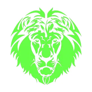 Polep vozidla SAMOLEPKA Kapota 036 lev (71 - Fluorescentní zelená) NA AUTO, NÁLEPKA, FÓLIE, POLEP, TUNING, VLASTNÍ TEXT, TISK, AUTOSAMOLEPKY.cz, POLEPY, OBRÁZEK, LOGO, SAMOLEPKY