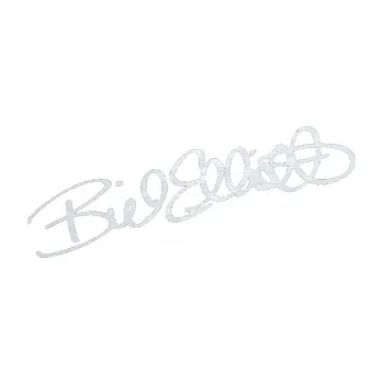 Samolepící dekorace Bill Elliott podpis (51 - 3D karbon bílý) SAMOLEPKA NA AUTO, NÁLEPKA, FÓLIE, POLEP, TUNING, VLASTNÍ TEXT, TISK, AUTOSAMOLEPKY.cz, POLEPY, OBRÁZEK, LOGO, 3D STICKERS