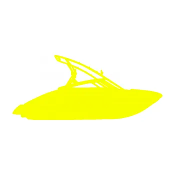 Polep vozidla SAMOLEPKA NA AUTO Motorový člun 001 pravá (70 - Fluorescentní žlutá) NÁLEPKA, FÓLIE, POLEP, TUNING, VLASTNÍ TEXT, TISK, AUTOSAMOLEPKY.cz, POLEPY, OBRÁZEK, LOGO, SAMOLEPKY