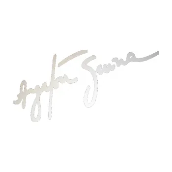 Samolepící dekorace SAMOLEPKA Ayrton Senna podpis (82 - odrazková reflexní bílá) NA AUTO, NÁLEPKA, FÓLIE, POLEP, TUNING, VLASTNÍ TEXT, TISK, AUTOSAMOLEPKY.cz, POLEPY, OBRÁZEK, LOGO, SAMOLEPKY