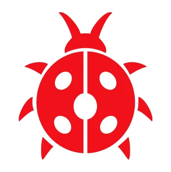 Samolepící dekorace SAMOLEPKA Beruška 002 (10 - červená) NA AUTO, NÁLEPKA, FÓLIE, POLEP, TUNING, VLASTNÍ TEXT, TISK, AUTOSAMOLEPKY.cz, POLEPY, OBRÁZEK, LOGO, SAMOLEPKY