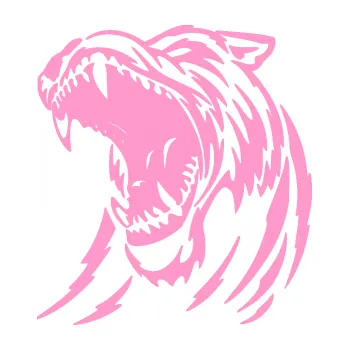 Polep vozidla SAMOLEPKA Puma 002 levá rozzuřená (24 - světle růžová) NA AUTO, NÁLEPKA, FÓLIE, POLEP, TUNING, VLASTNÍ TEXT, TISK, AUTOSAMOLEPKY.cz, POLEPY, OBRÁZEK, LOGO, SAMOLEPKY