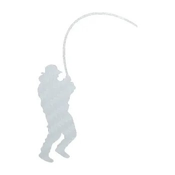 Polep vozidla SAMOLEPKA Rybář 007 pravá (51 - 3D karbon bílý) NA AUTO, NÁLEPKA, FÓLIE, POLEP, TUNING, VLASTNÍ TEXT, TISK, AUTOSAMOLEPKY.cz, POLEPY, OBRÁZEK, LOGO, SAMOLEPKY