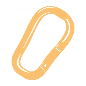 Samolepící dekorace Karabina 001 pravá alpinismus (08 - béžová) SAMOLEPKA NA AUTO, NÁLEPKA, FÓLIE, POLEP, TUNING, VLASTNÍ TEXT, TISK, AUTOSAMOLEPKY.cz, POLEPY, OBRÁZEK, LOGO, 3D STICKERS