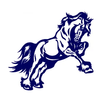 Samolepící dekorace SAMOLEPKA Kůň 055 pravá (23 - tmavě modrá) NA AUTO, NÁLEPKA, FÓLIE, POLEP, TUNING, VLASTNÍ TEXT, TISK, AUTOSAMOLEPKY.cz, POLEPY, OBRÁZEK, LOGO, SAMOLEPKY