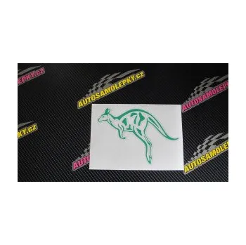 Samolepící dekorace SAMOLEPKA Klokan 004 levá (10 - červená) NA AUTO, NÁLEPKA, FÓLIE, POLEP, TUNING, VLASTNÍ TEXT, TISK, AUTOSAMOLEPKY.cz, POLEPY, OBRÁZEK, LOGO, SAMOLEPKY