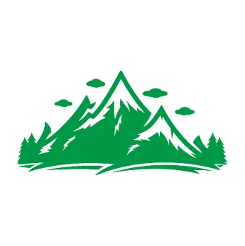 Samolepící dekorace SAMOLEPKA Krajina hory 002 levá (12 - zelená) NA AUTO, NÁLEPKA, FÓLIE, POLEP, TUNING, VLASTNÍ TEXT, TISK, AUTOSAMOLEPKY.cz, POLEPY, OBRÁZEK, LOGO, SAMOLEPKY