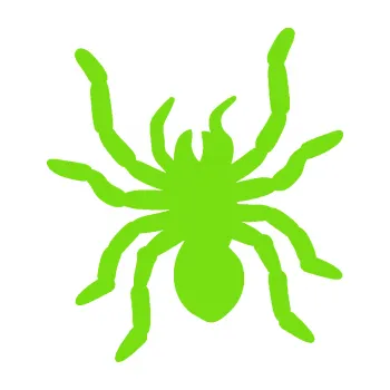 Samolepící dekorace Pavouk 014 levá (04 - zelená kawasaki) SAMOLEPKA NA AUTO, NÁLEPKA, FÓLIE, POLEP, TUNING, VLASTNÍ TEXT, TISK, AUTOSAMOLEPKY.cz, POLEPY, OBRÁZEK, LOGO, 3D STICKERS