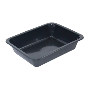 Jednorázové nádobí Zatavovací miska 1D černá PP 227x178x50 mm (á50ks) - extra pevná ZATM/1D