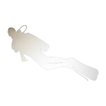 Polep vozidla SAMOLEPKA Potápěč 005 levá (82 - odrazková reflexní bílá) NA AUTO, NÁLEPKA, FÓLIE, POLEP, TUNING, VLASTNÍ TEXT, TISK, AUTOSAMOLEPKY.cz, POLEPY, OBRÁZEK, LOGO, SAMOLEPKY