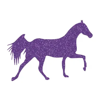 Samolepící dekorace SAMOLEPKA Kůň 001 pravá (87 - Ultra Metalic fialová) NA AUTO, NÁLEPKA, FÓLIE, POLEP, TUNING, VLASTNÍ TEXT, TISK, AUTOSAMOLEPKY.cz, POLEPY, OBRÁZEK, LOGO, SAMOLEPKY