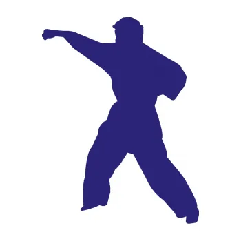 Polep vozidla Karate 010 levá (22 - střední modrá) SAMOLEPKA NA AUTO, NÁLEPKA, FÓLIE, POLEP, TUNING, VLASTNÍ TEXT, TISK, AUTOSAMOLEPKY.cz, POLEPY, OBRÁZEK, LOGO, 3D STICKERS