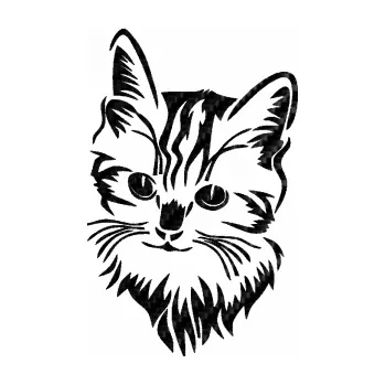 Samolepící dekorace SAMOLEPKA Kočka 018 levá (50 - 3D karbon černý) NA AUTO, NÁLEPKA, FÓLIE, POLEP, TUNING, VLASTNÍ TEXT, TISK, AUTOSAMOLEPKY.cz, POLEPY, OBRÁZEK, LOGO, SAMOLEPKY