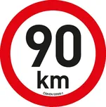 Compass Samolepka omezení rychlosti 90km/h (20 cm)