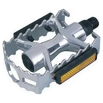 Komponent pro jízdní kolo Nexelo pedály Al (stříbrná)