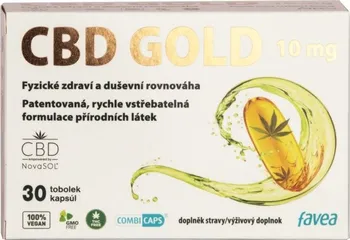 CBD Favea CBD Gold 10 mg 30 tob.