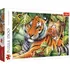Puzzle Trefl Tygr s mládětem 1500 dílků