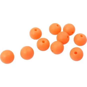 Příze Silikonový korálek 12mm Neonový oranžový (Silikonový korálek 12mm Neonový oranžový)
