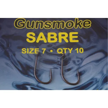 Rybářský háček Atomic Tackle Atomic Kaprové Háčky Gunsmoke Sabre 10ks Velikost: 7