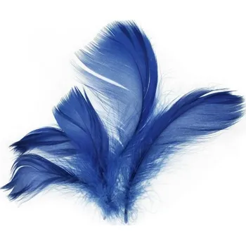 Peří 10g tmavě modré