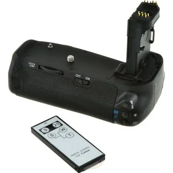 Bateriový grip pro fotoaparát Battery Grip Jupio pro Canon EOS 70D / EOS 80D / 90D (2x LP-E6 nebo 6x AA)