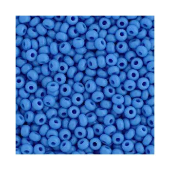 Dětské navlékací korálky Rokajl Preciosa 1. jakost 10/0 modrá č. 225