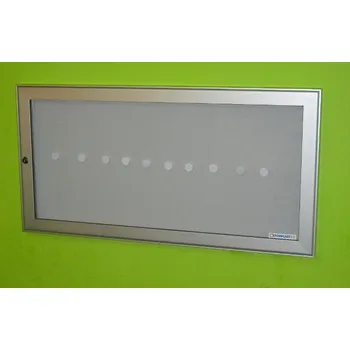 VIPOL Vitrína venkovni 4xA4 M40-4-1 křídlo, vedle sebe