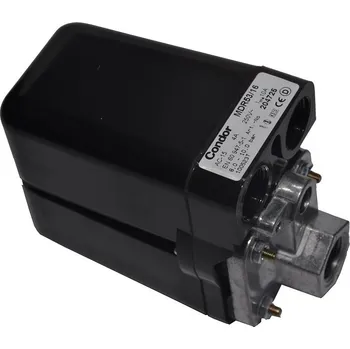 Příslušenství ke kompresoru Tlakový spínač pro šroubové kompresory Condor MDR 53/16 - 1/2, 16 bar, 10A - 230 V.